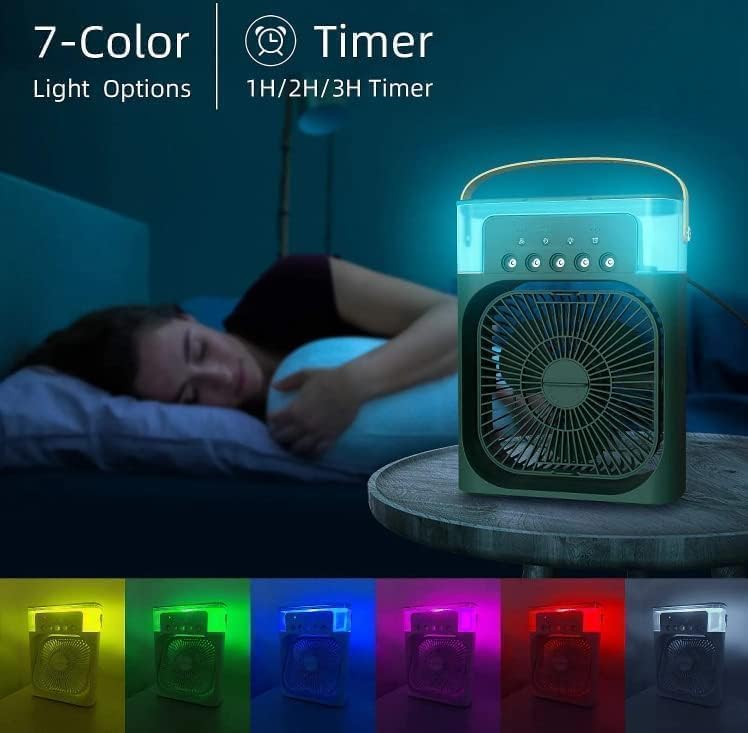 COOLNOVA MINI – Compact Mini Air Cooler with 3 Speeds and Spray Function