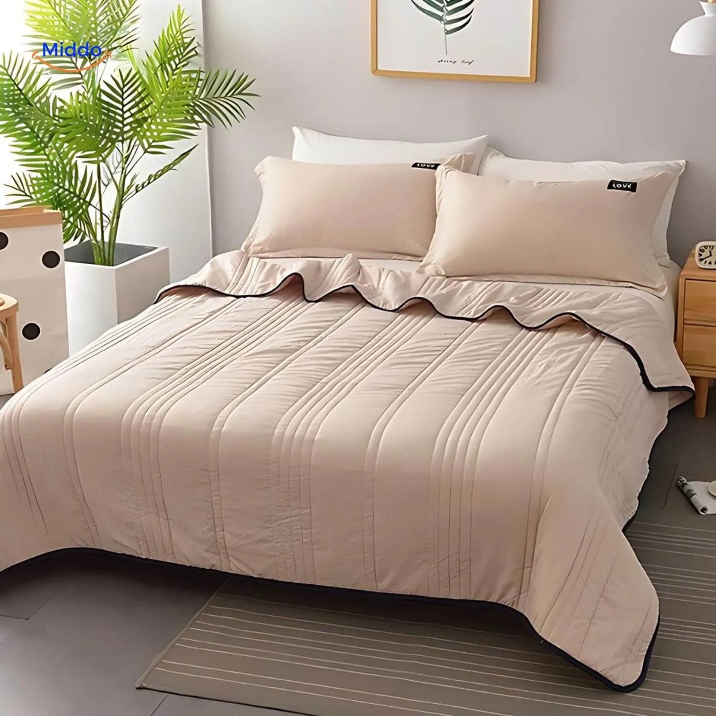 Coolwave™ Cooling Blanket | Breathable and Lightweight for Stylish Summer Comfort!