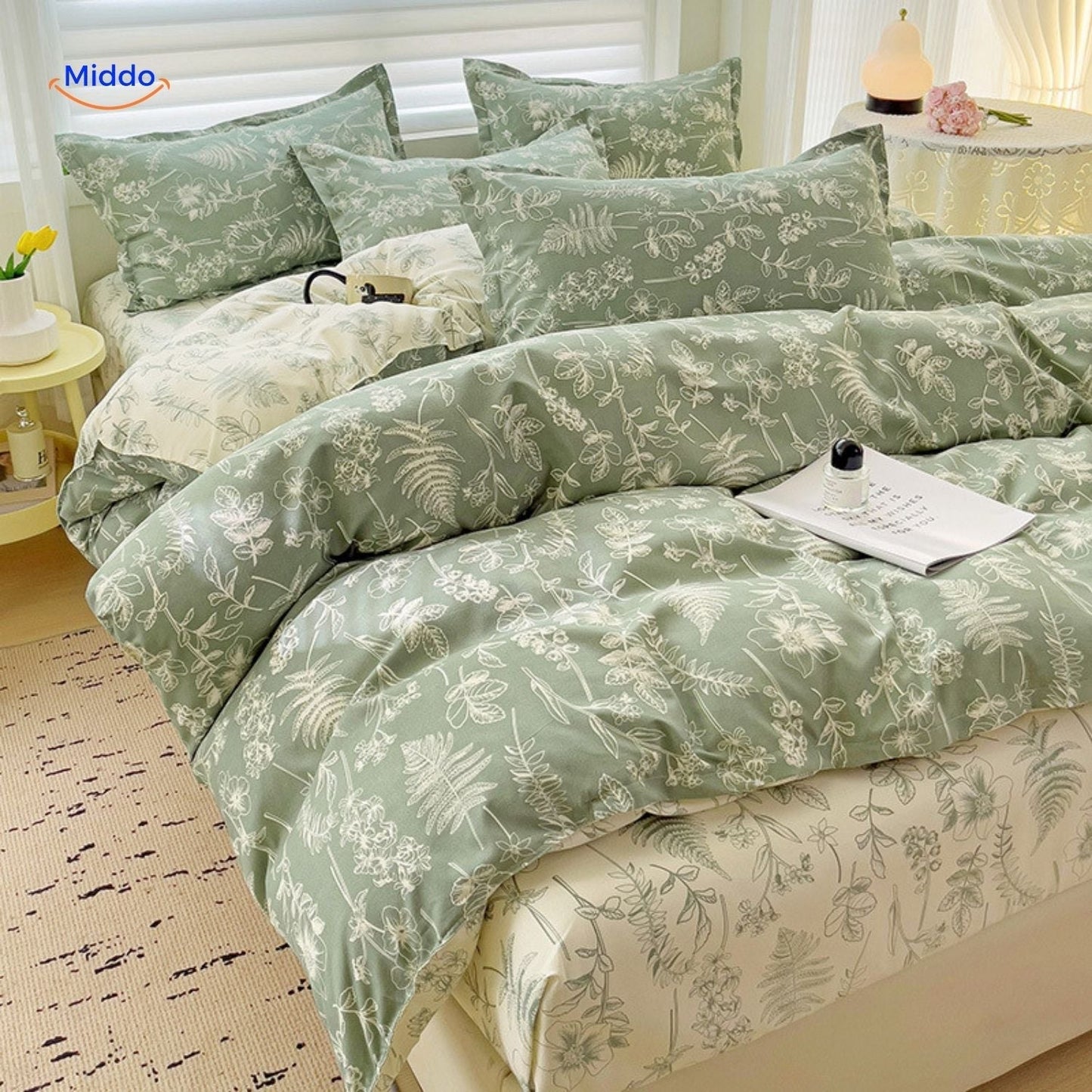 CottonNest™ | Cotton Bedding for Mother & Baby, 4-Piece Set