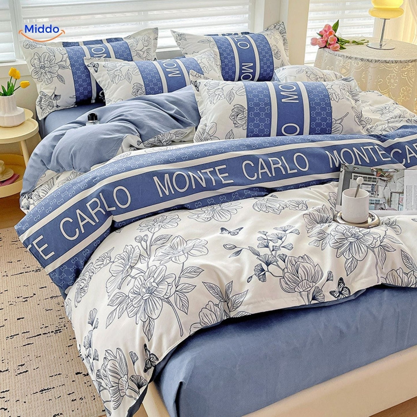 CottonNest™ | Cotton Bedding for Mother & Baby, 4-Piece Set