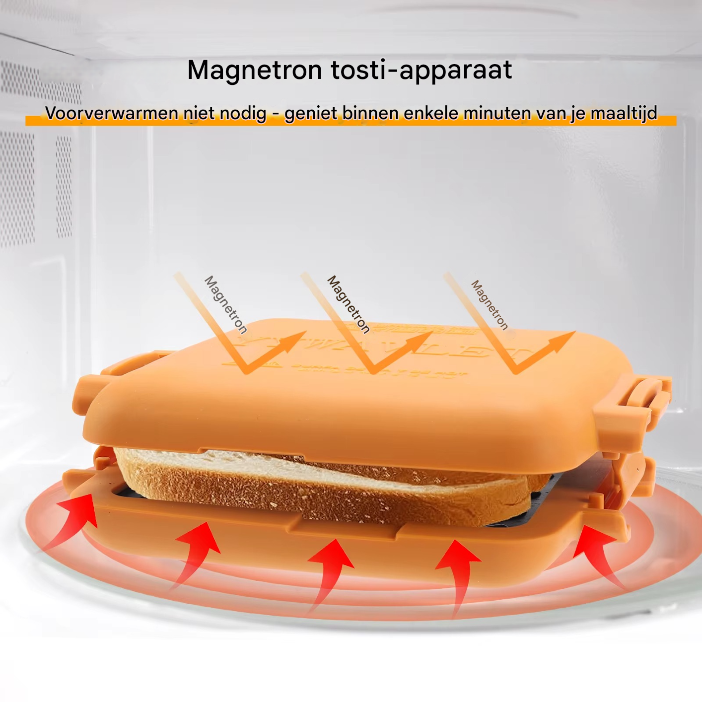 CrispyChef™ | Ready in 3 minutes, without stuck food residues