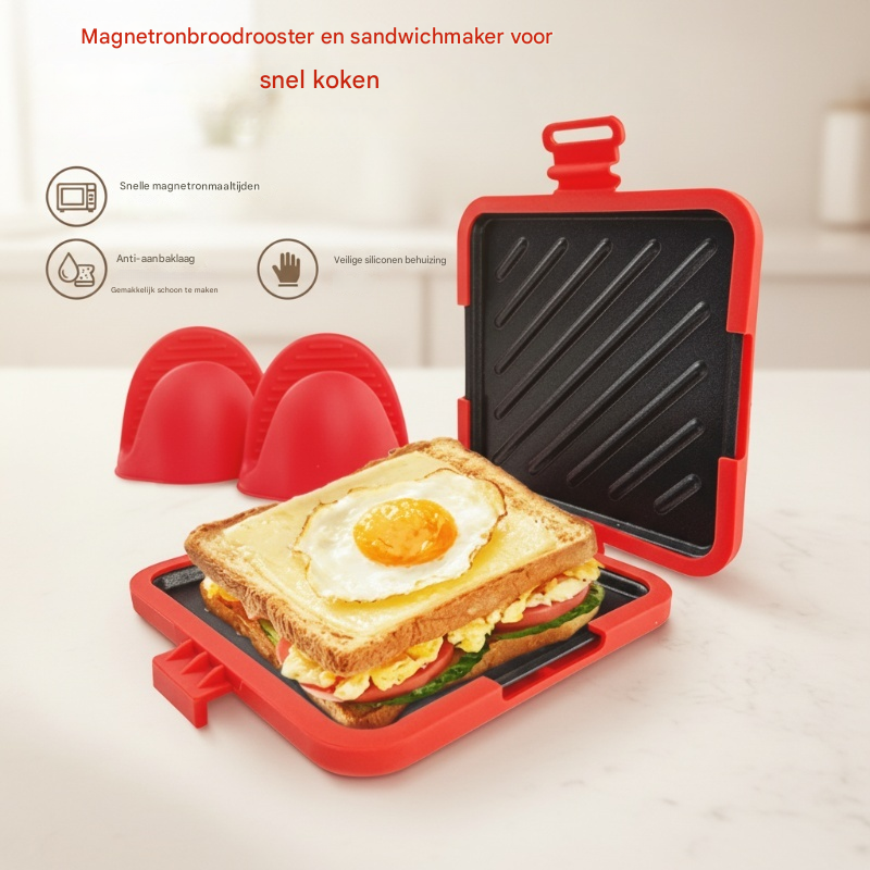 CrispyChef™ | Ready in 3 minutes, without stuck food residues