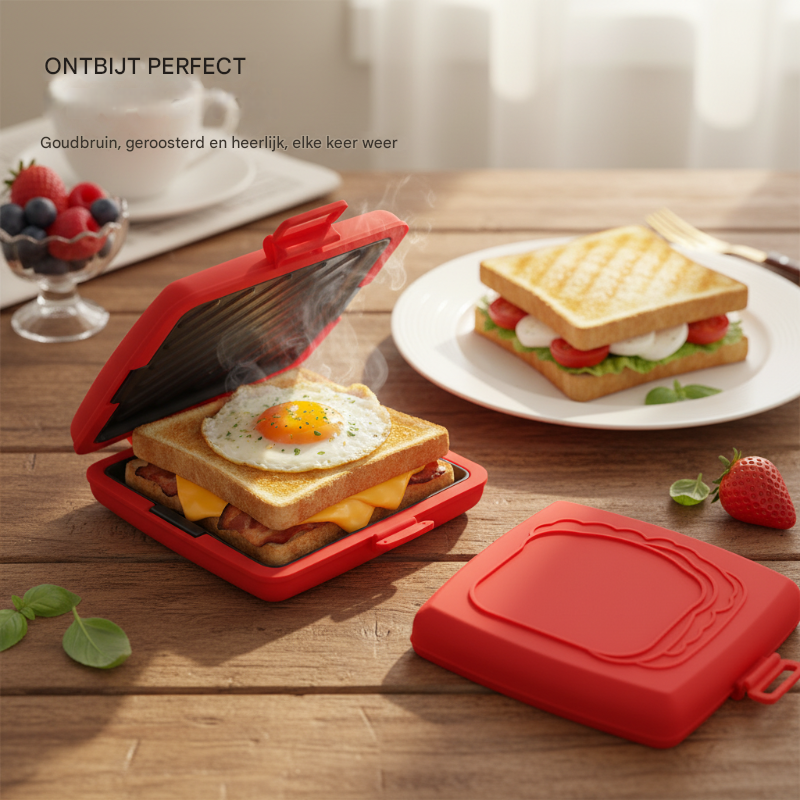 CrispyChef™ | Ready in 3 minutes, without stuck food residues