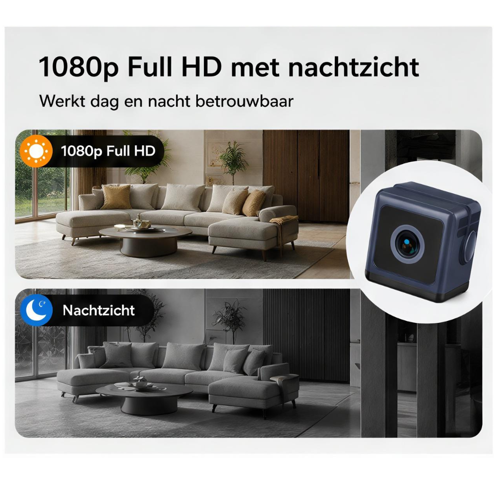 CubeCam™ | 100% Wireless Security Without Hassle