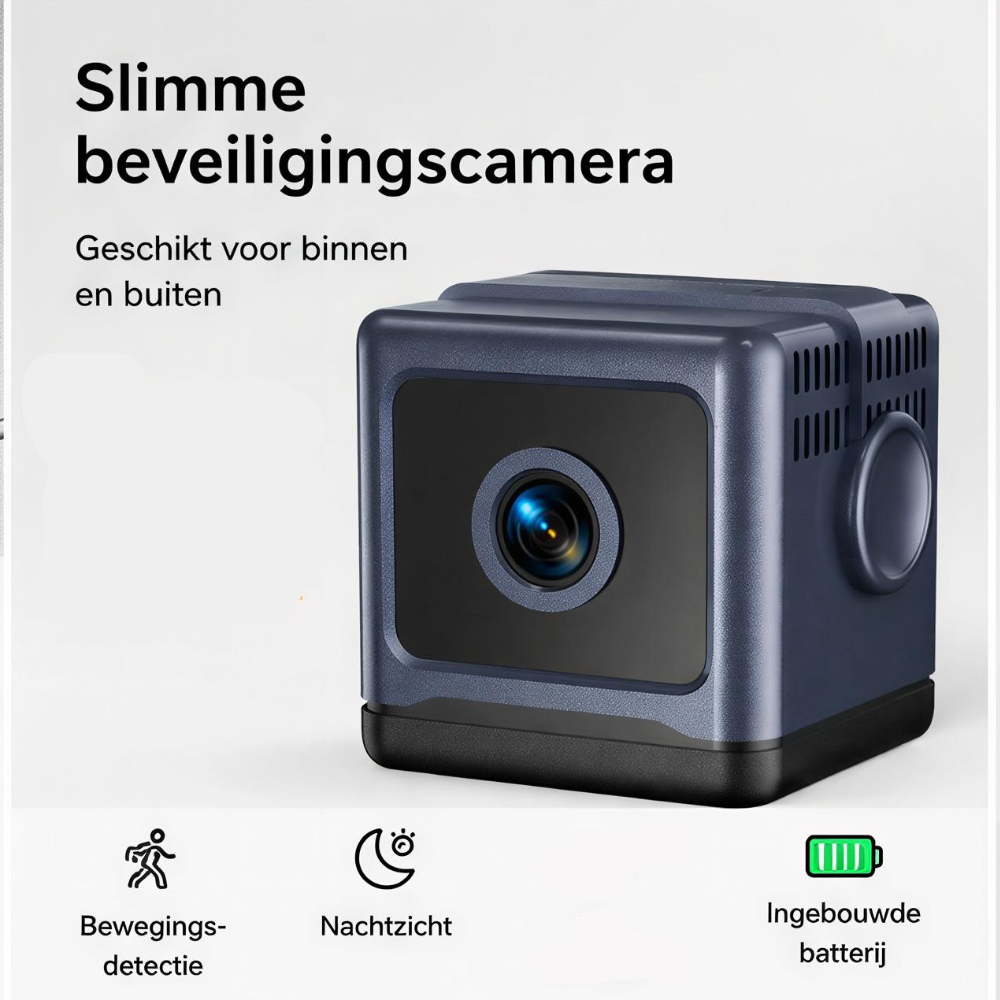 CubeCam™ | 100% Wireless Security Without Hassle