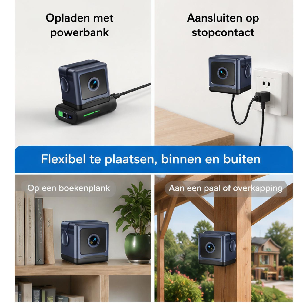 CubeCam™ | 100% Wireless Security Without Hassle