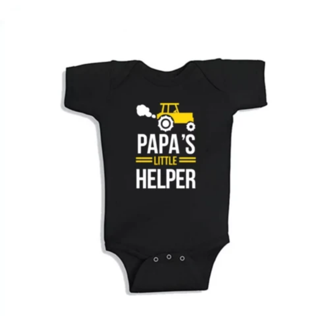 Dad and Son Matching T-Shirts - Dad & Little Helper Tees
