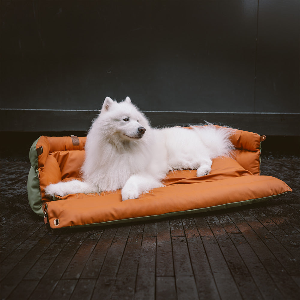 Deluxe Dog Seat for Car - Faux Leather Comfort | Urban Voyager