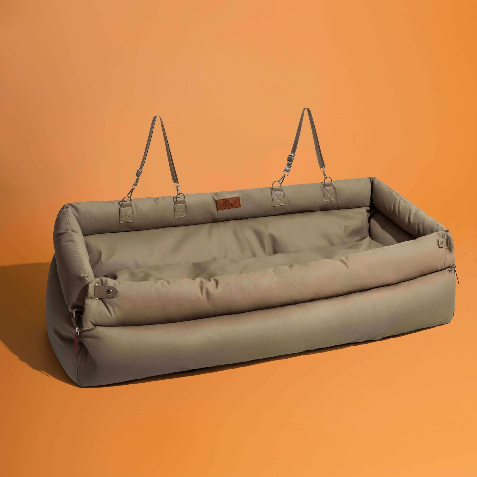 Deluxe Dog Seat for Car - Faux Leather Comfort | Urban Voyager