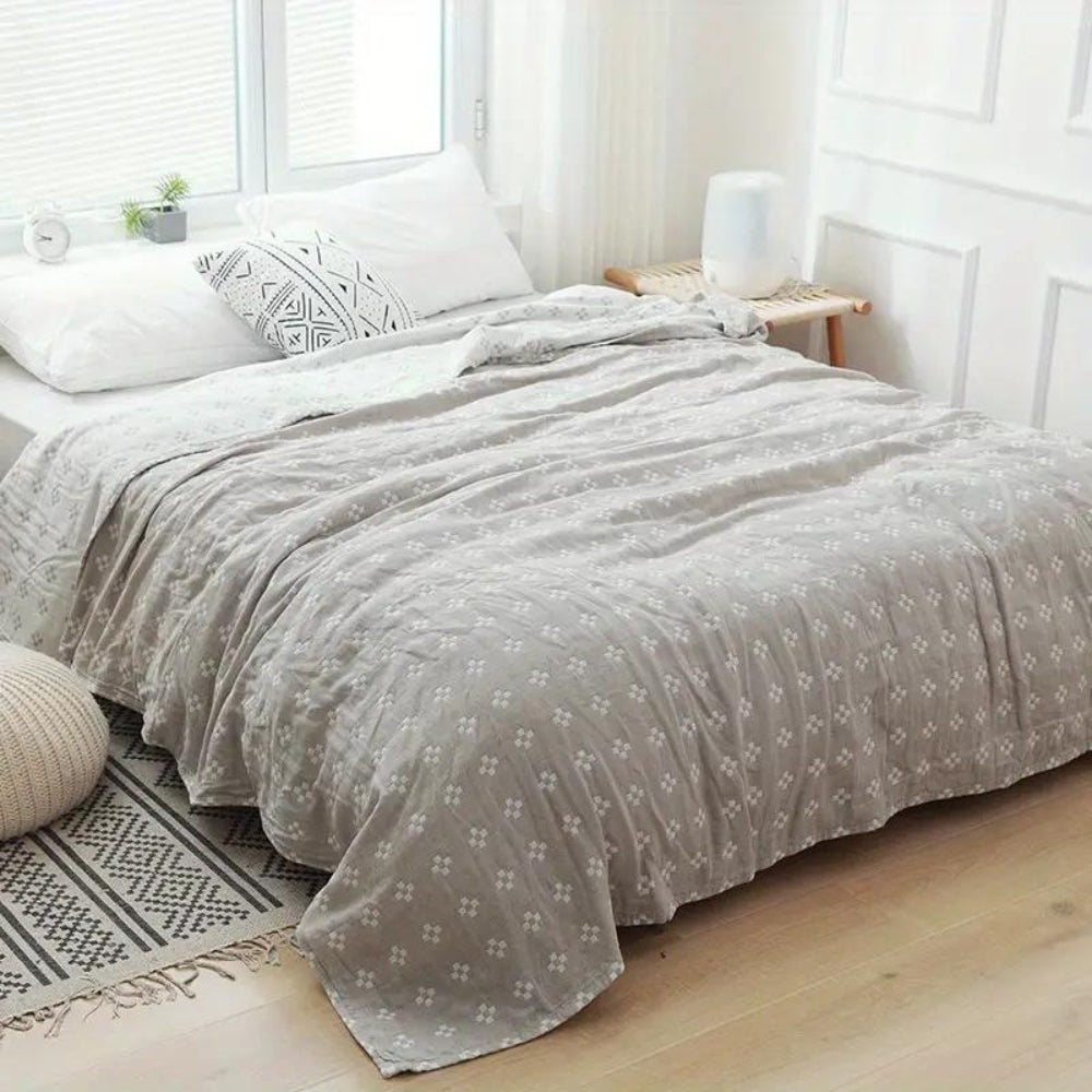 Diamond Dot Comfort Cotton Blanket