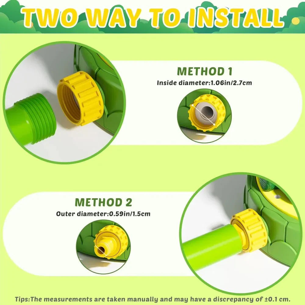 DINOSPLASH – Interactive Dinosaur Water Sprinkler for Fun Summer Play