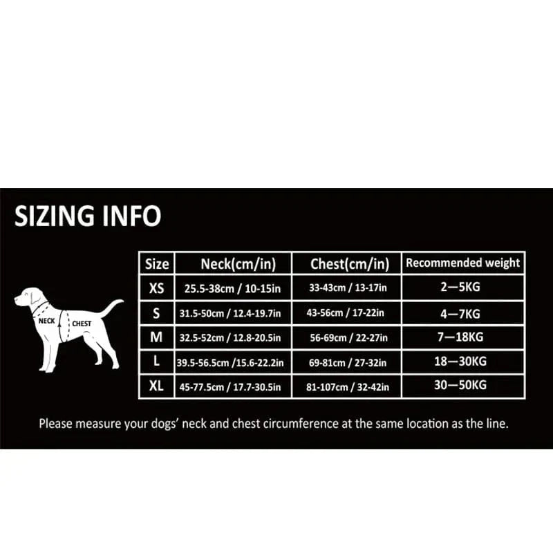 Dog Harness - Comfort, Durability - XS-XL
