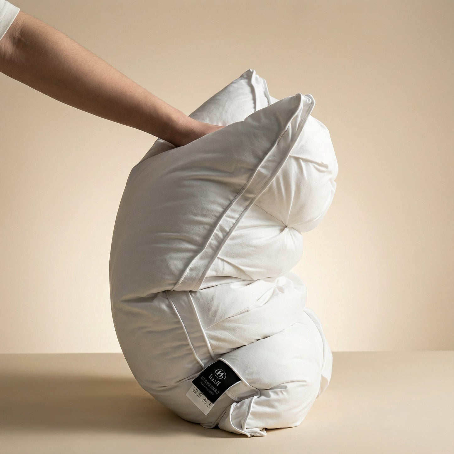 Down Pillow | Soft Support Like in a Hotel | Breathable Cotton Cover | FeatherDream