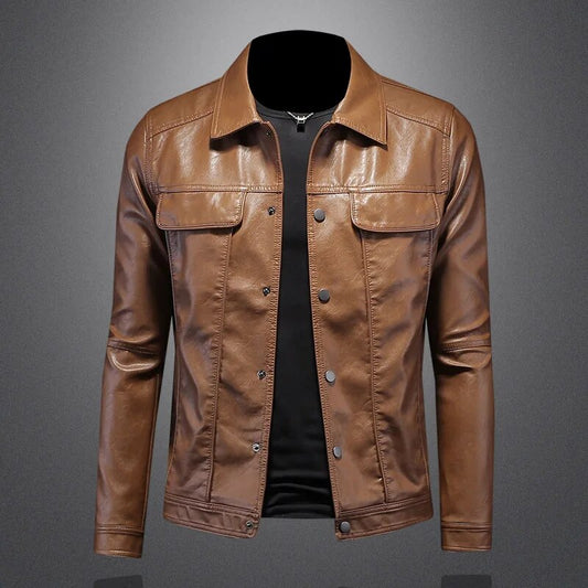 Men's Button-Down Shirt Jacket - Image 1