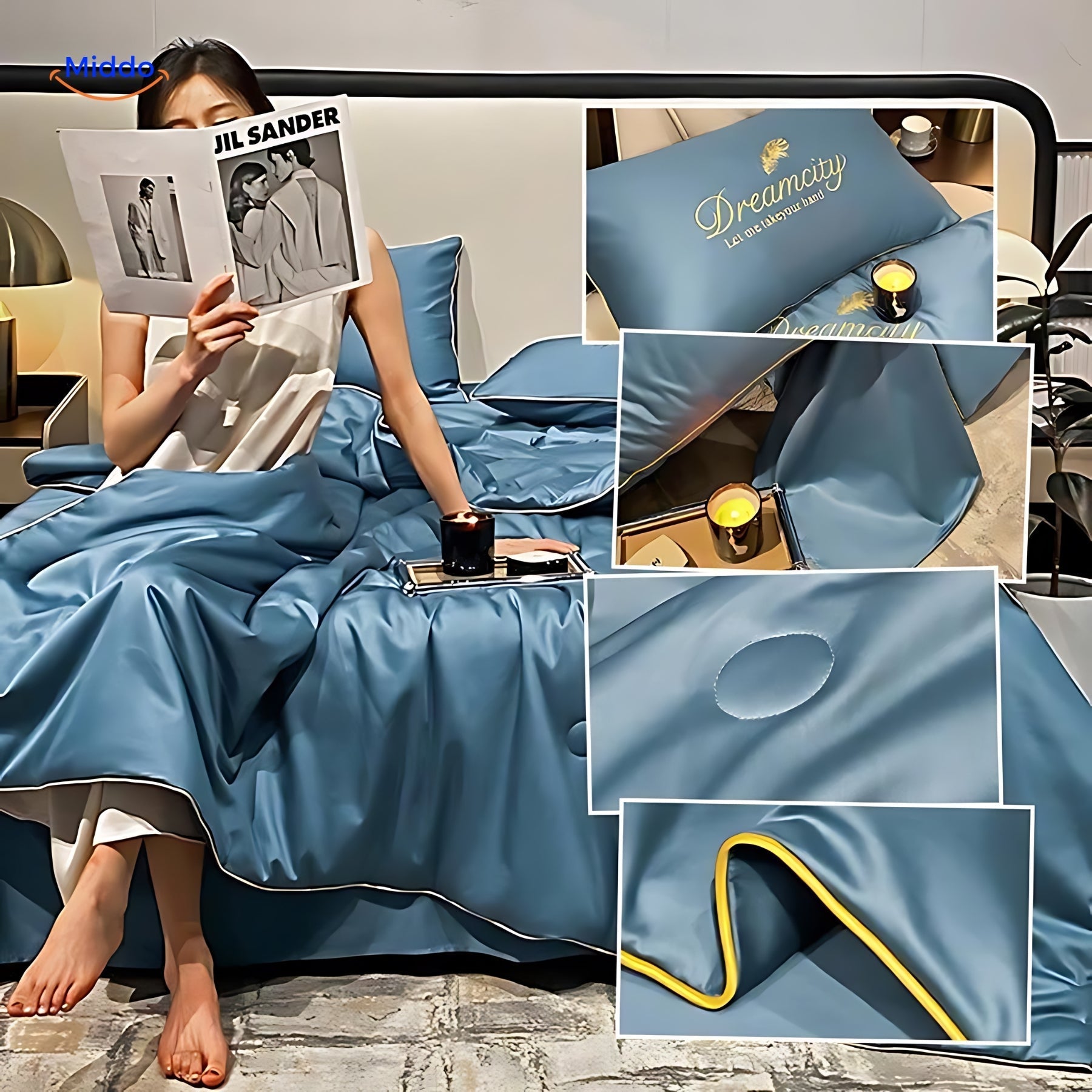 DreamCity™ Cooling Blanket | Premium Hotel Quality for Comfort in Every Season