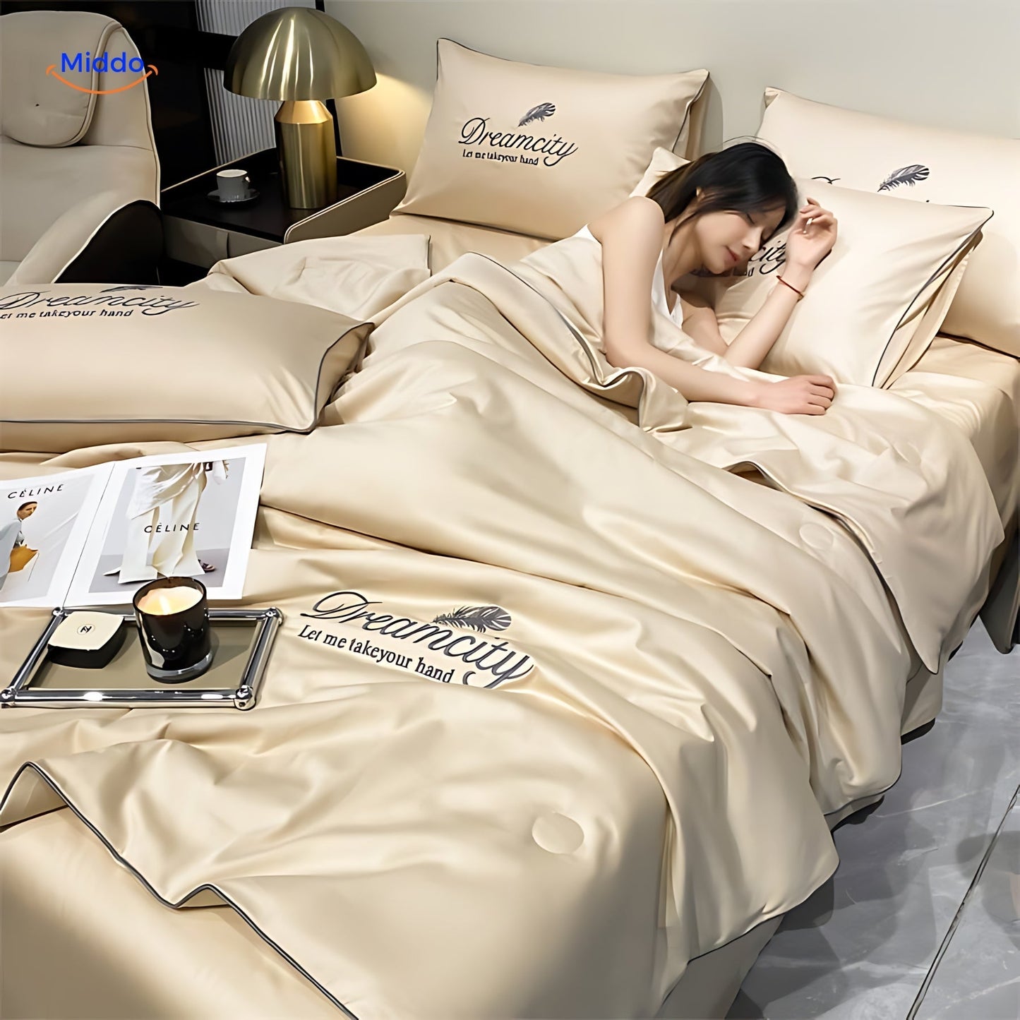 DreamCity™ Cooling Blanket | Premium Hotel Quality for Comfort in Every Season