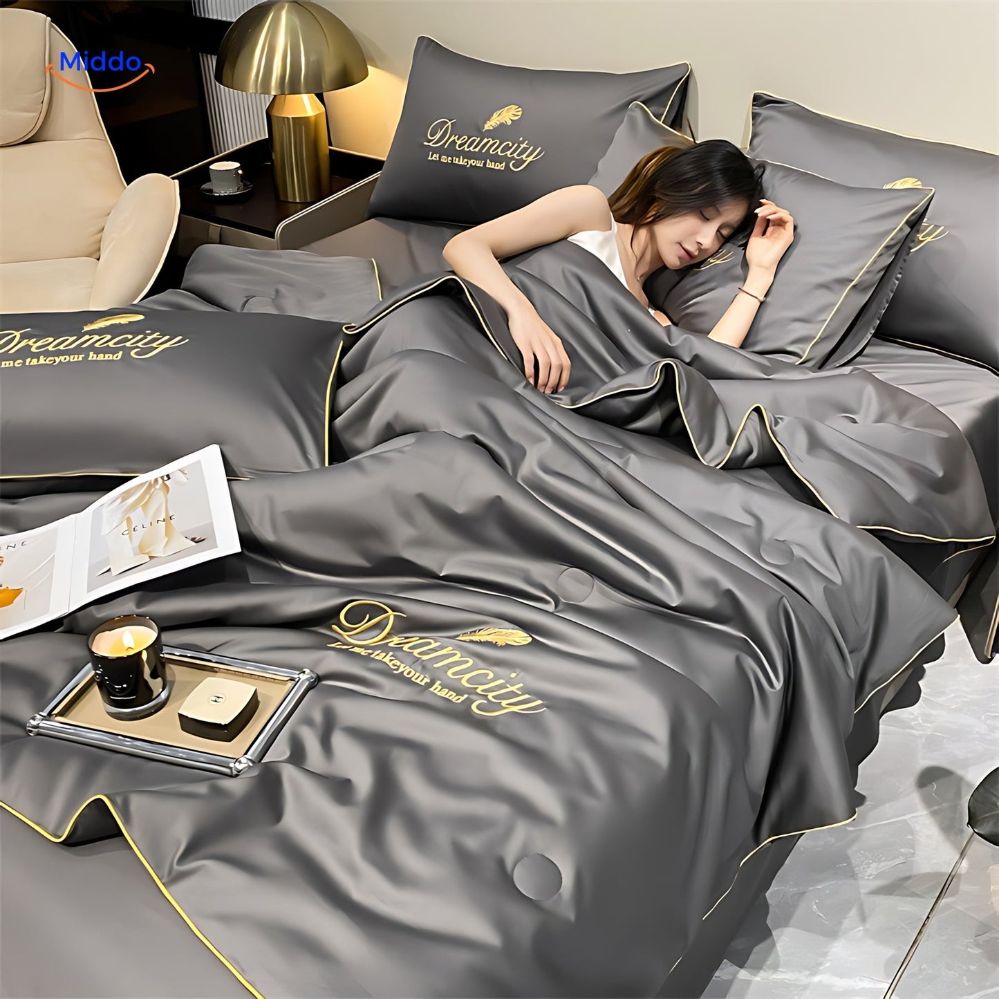 DreamCity™ Cooling Blanket | Premium Hotel Quality for Comfort in Every Season