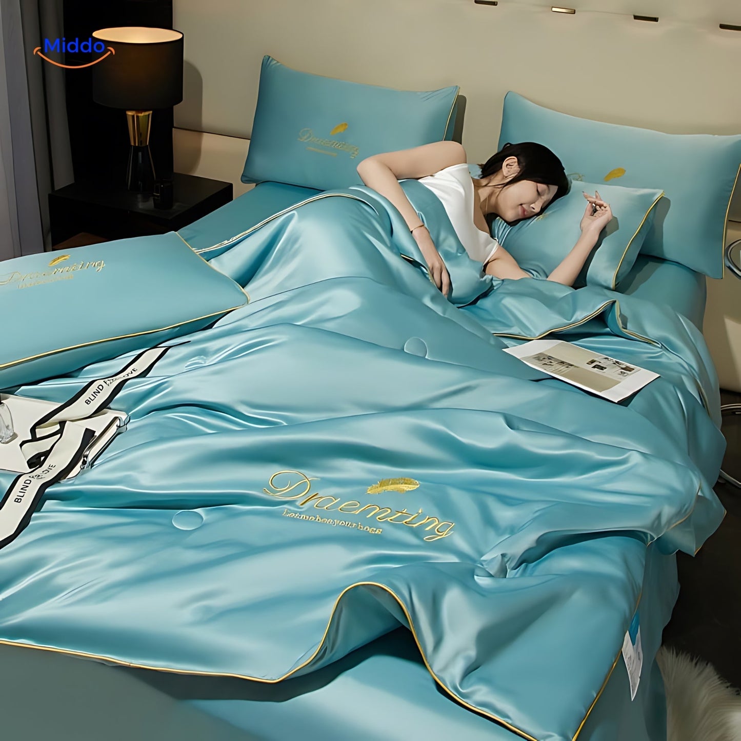 DreamCity™ Cooling Blanket | Premium Hotel Quality for Comfort in Every Season