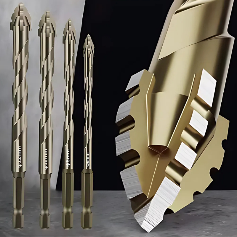 DrillBit: Multifunctional High-Performance Sharp and Durable Drill Set