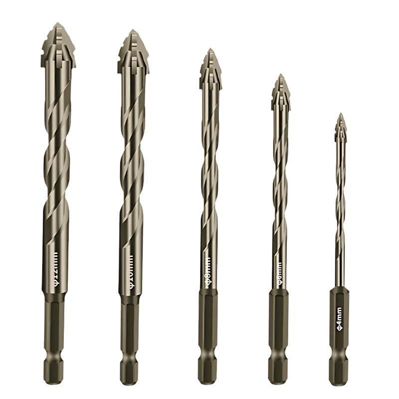 DrillBit: Multifunctional High-Performance Sharp and Durable Drill Set