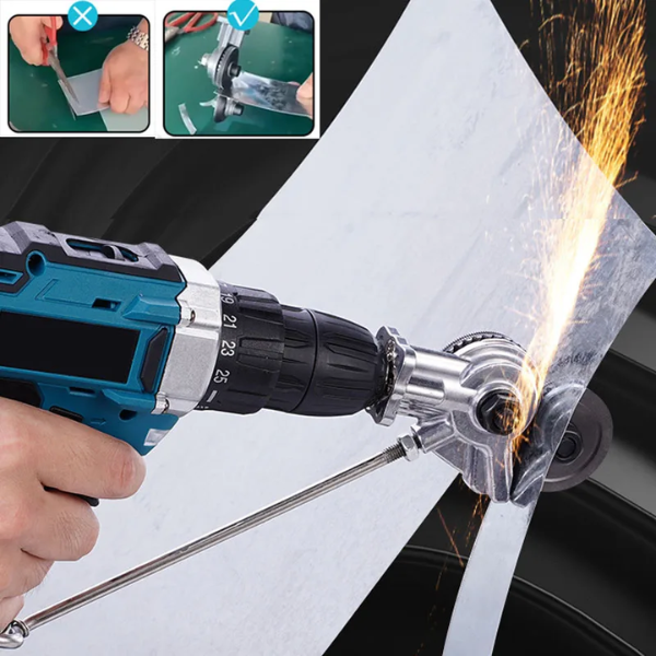DrillCut - Metal Cutting Adapter for Drill