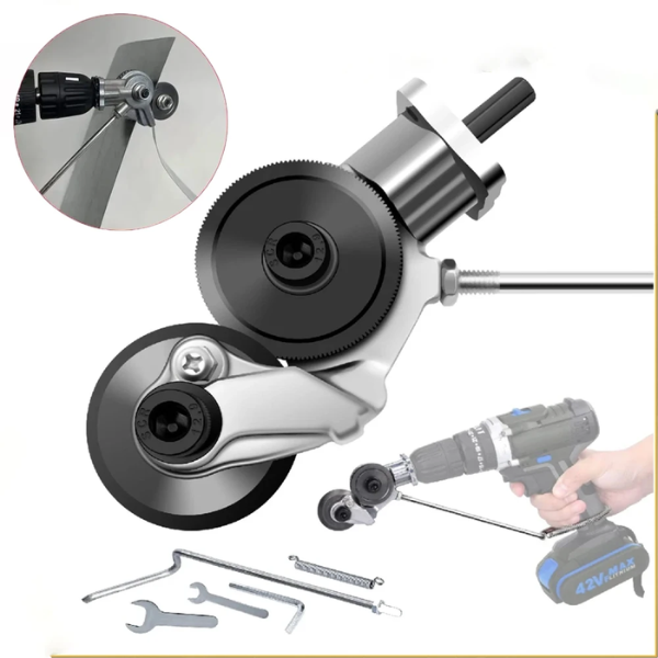 DrillCut - Metal Cutting Adapter for Drill