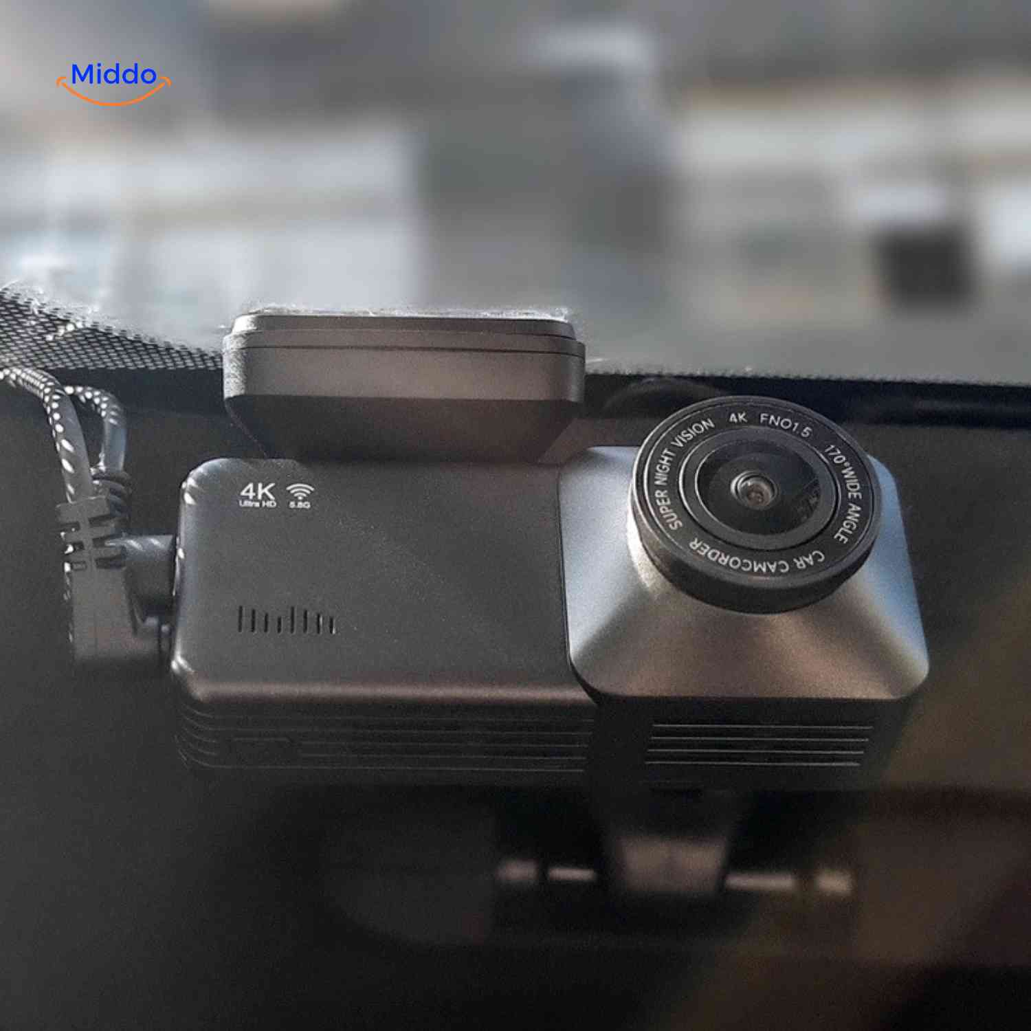 DriveGuard™ Dashcam | 4K video, WiFi and GPS tracking
