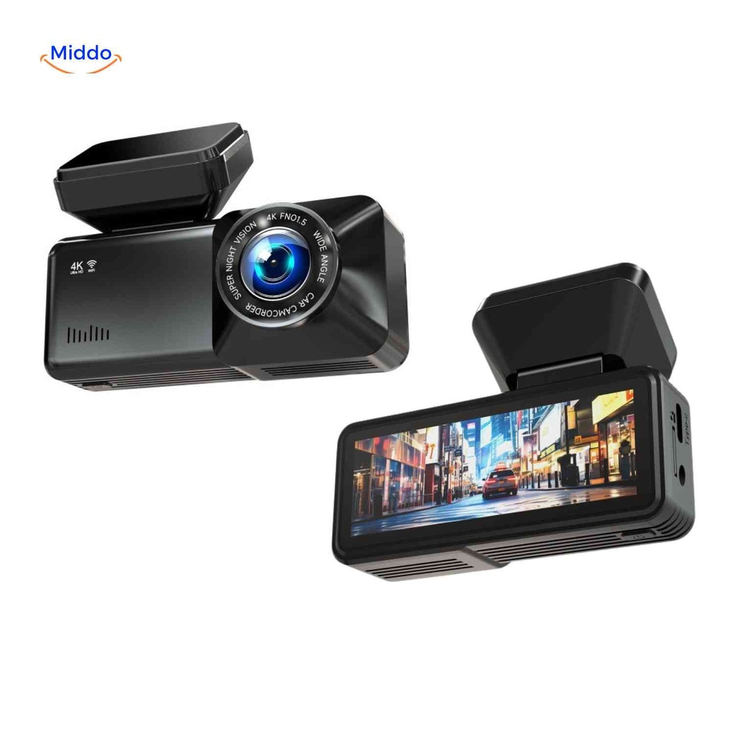 DriveGuard™ Dashcam | 4K video, WiFi and GPS tracking
