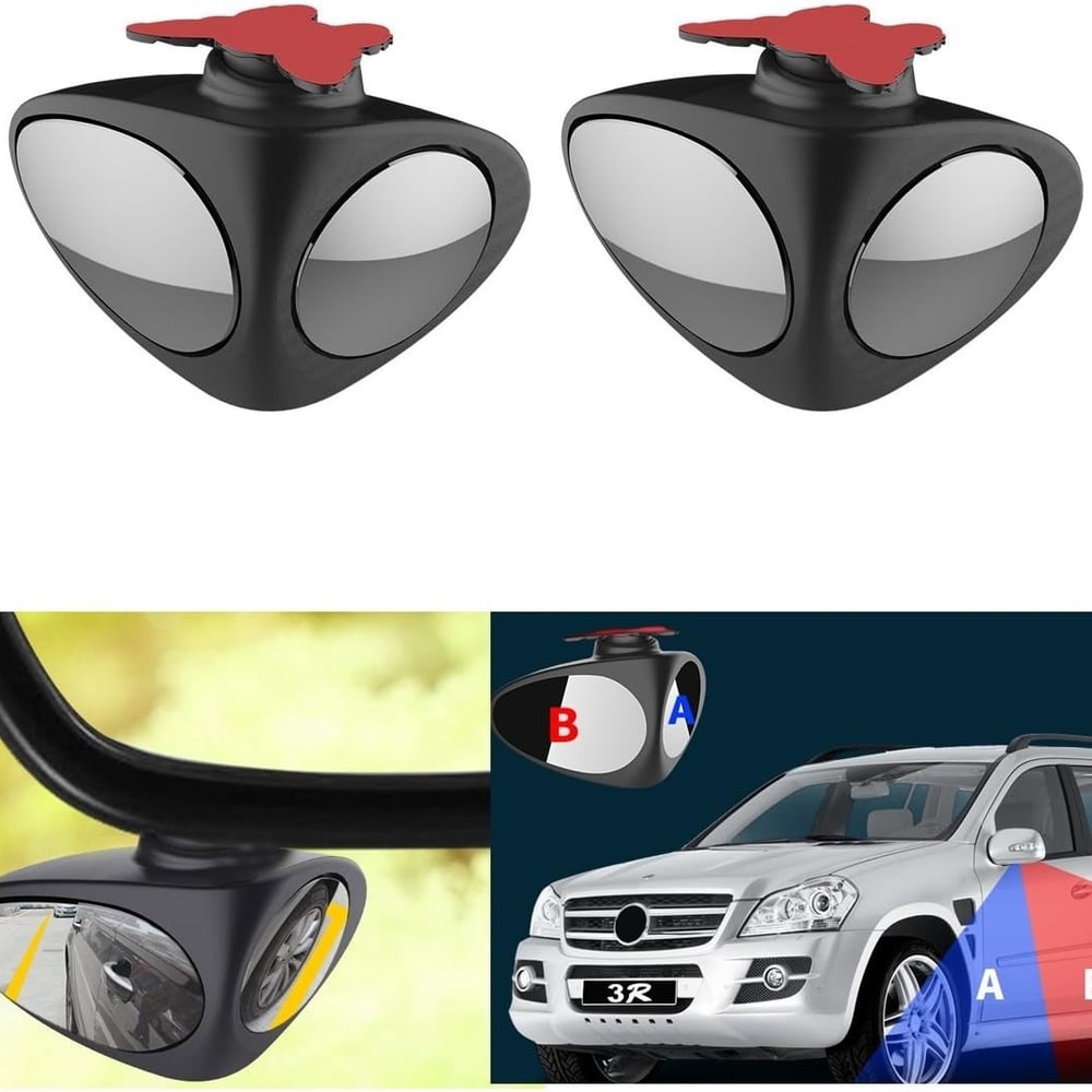 Dual-Angle Auxiliary Blind Spot Rearview Mirror