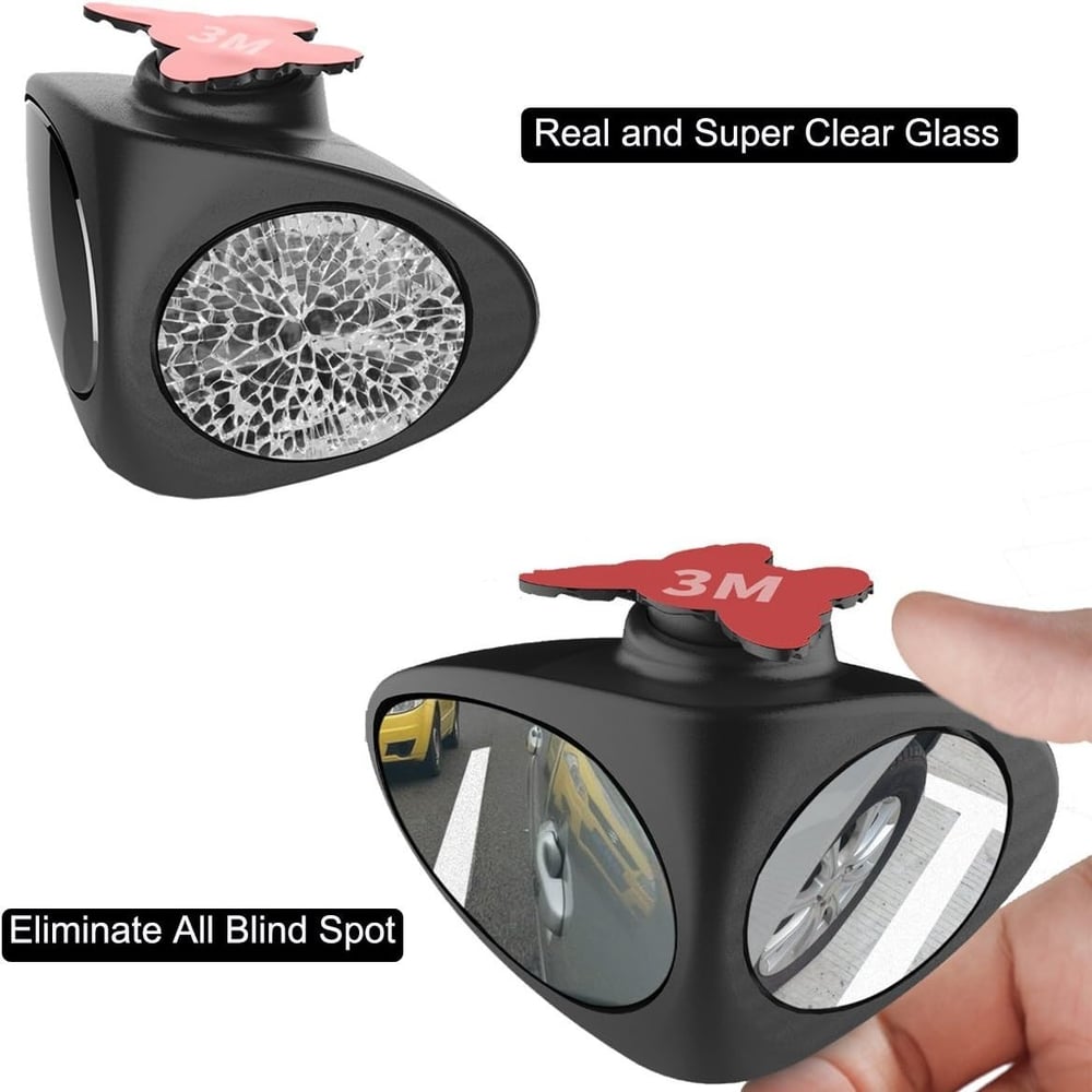 Dual-Angle Auxiliary Blind Spot Rearview Mirror