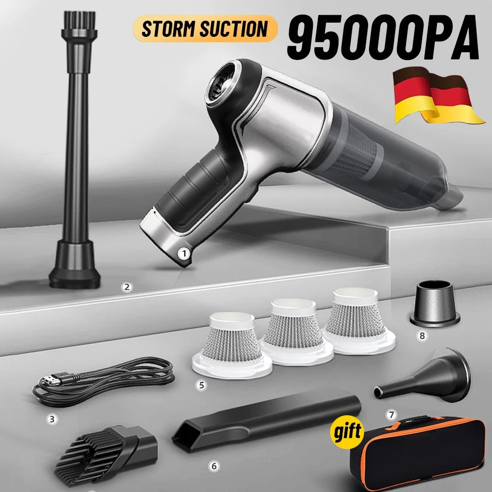 DustBlaster | Most Powerful Cordless Car Vacuum