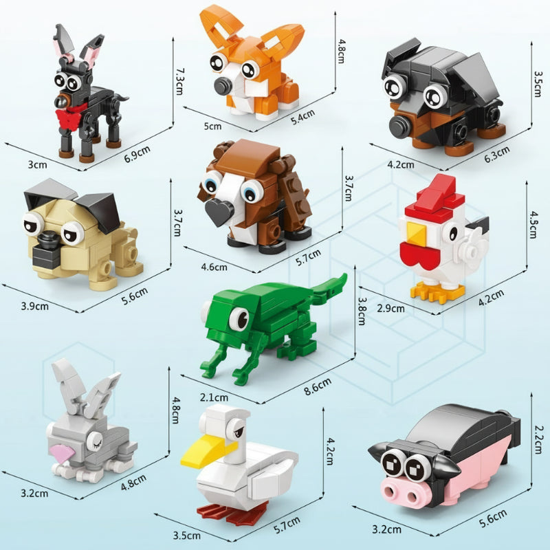 Educational Building Blocks Construction Set for Focus & Creativity
