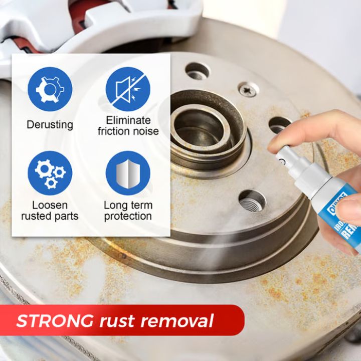 Effective Rust Remover for Metal & Chrome | Fast Acting 100 ml
