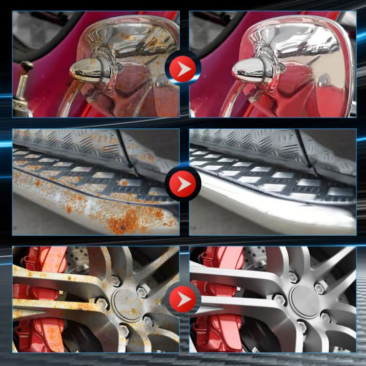 Effective Rust Remover for Metal & Chrome | Fast Acting 100 ml