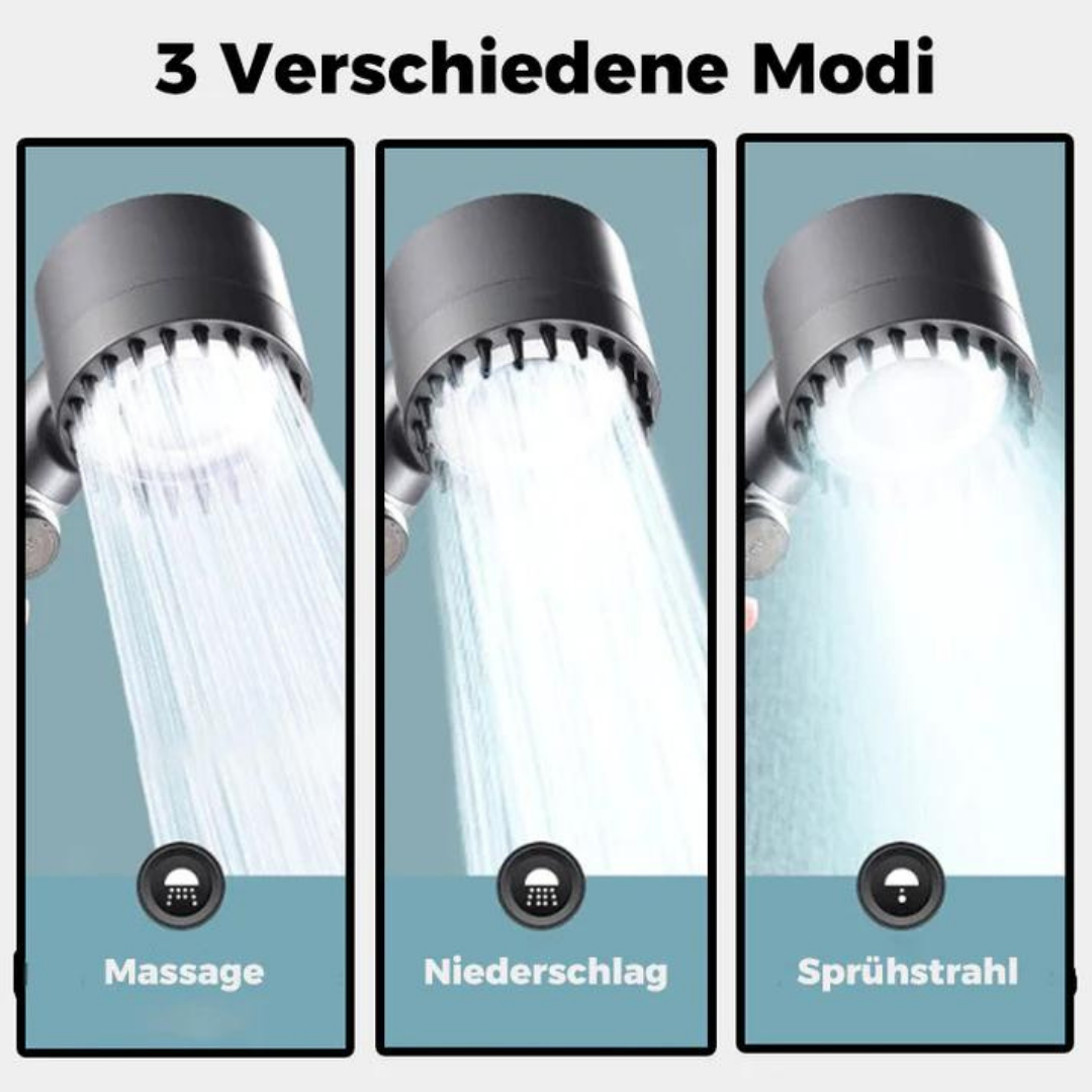 EkoShower™ - Increase Pressure, Use Less Water