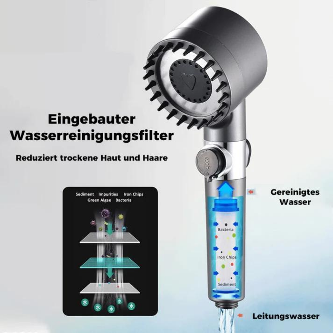 EkoShower™ - Increase Pressure, Use Less Water