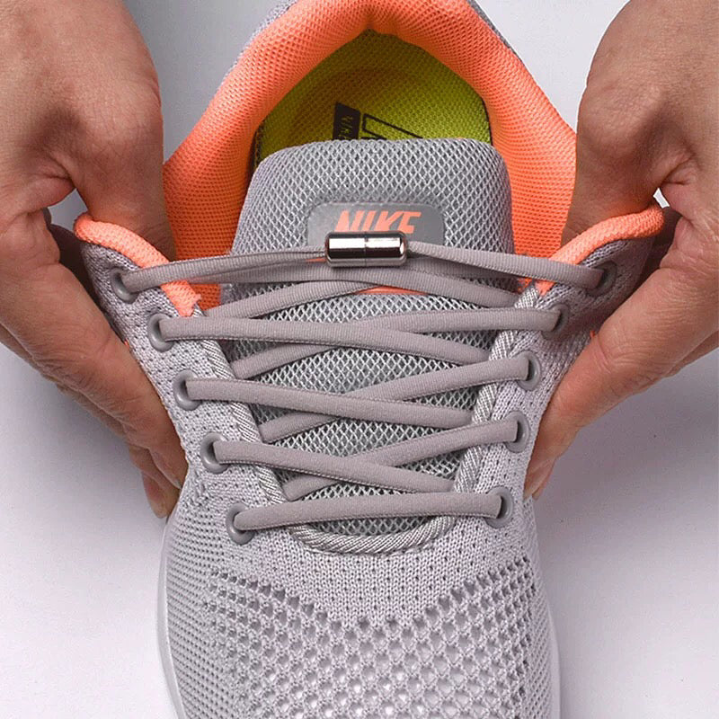 Elastic No-Tie Shoelaces for Adults & Kids
