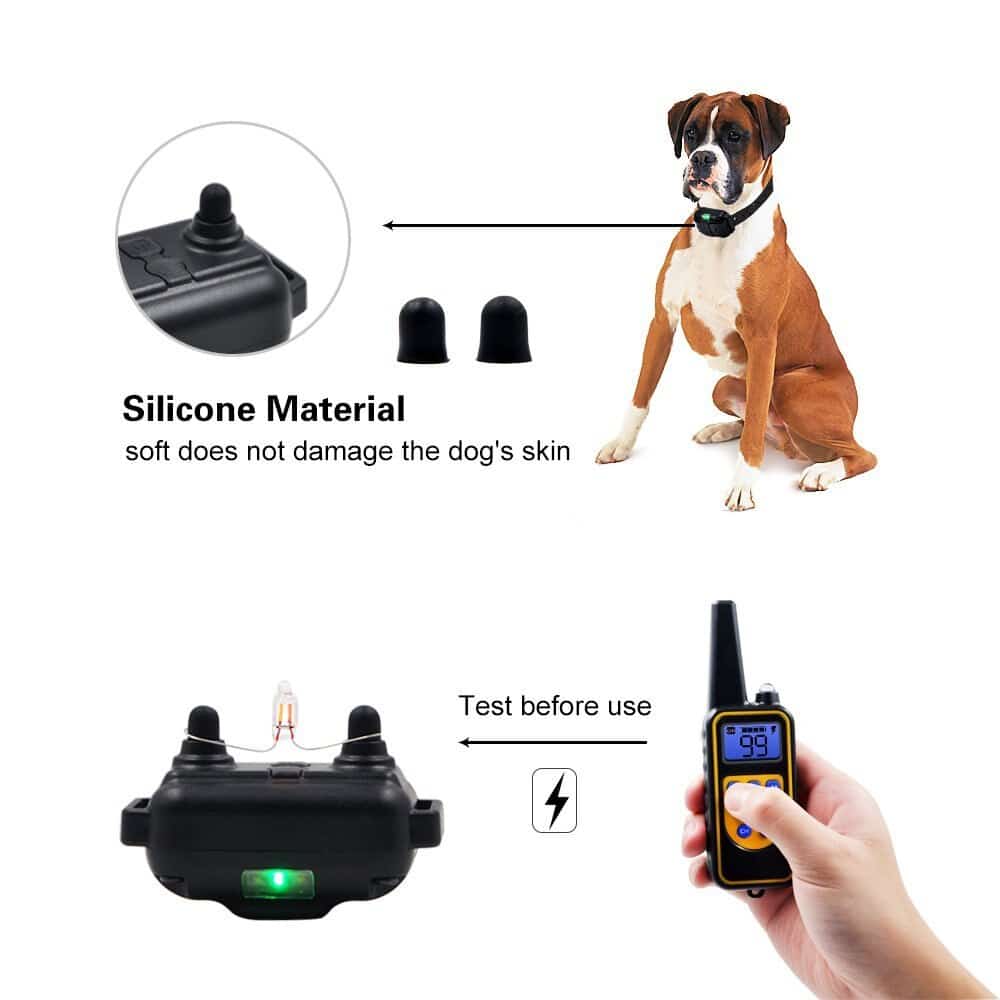 Electric Dog Training Collar with 800m Range