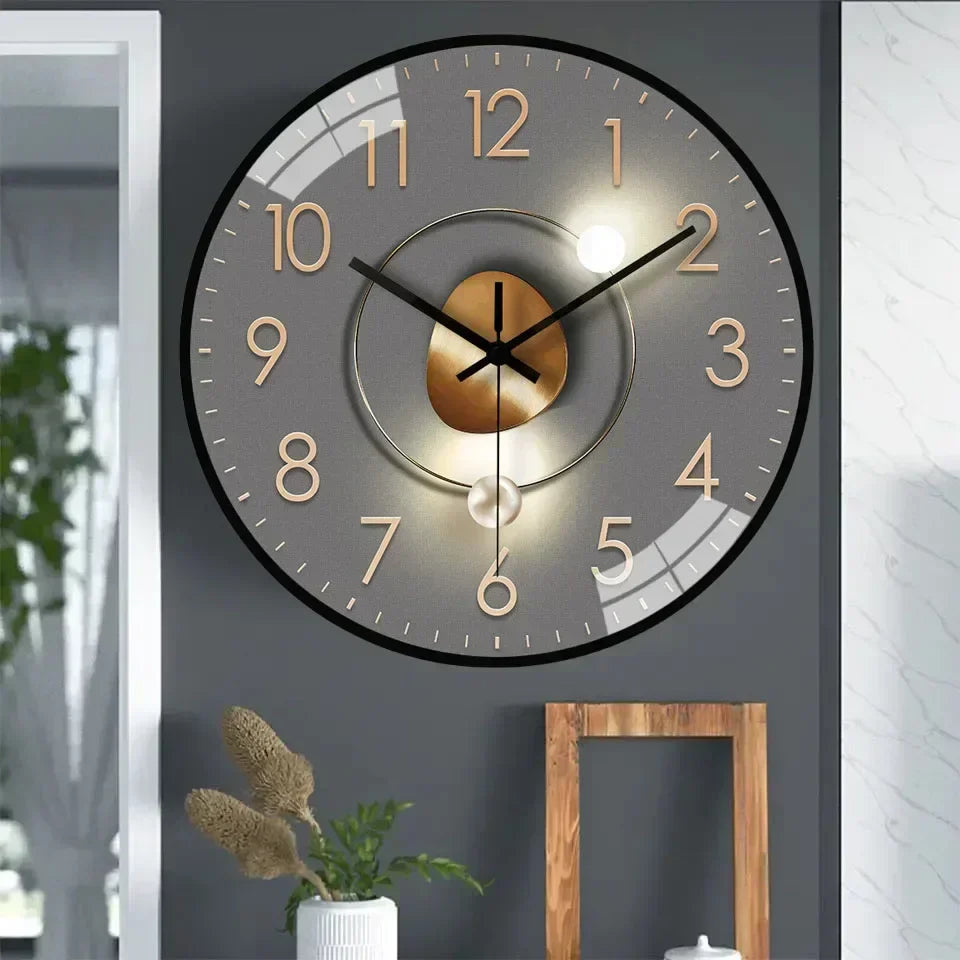 Elegant, Silent, and Perfect for Any Room Wall Clock – Silent Quartz Mechanism – Modern and Stylish Design That Fits Everywhere