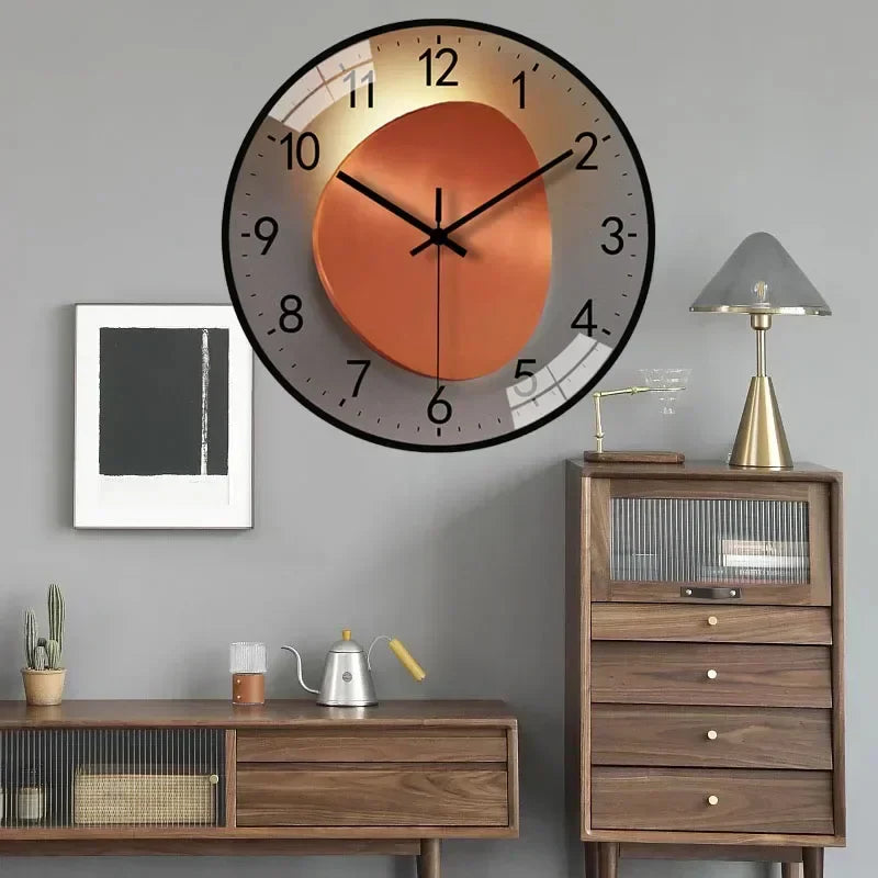 Elegant, Silent, and Perfect for Any Room Wall Clock – Silent Quartz Mechanism – Modern and Stylish Design That Fits Everywhere