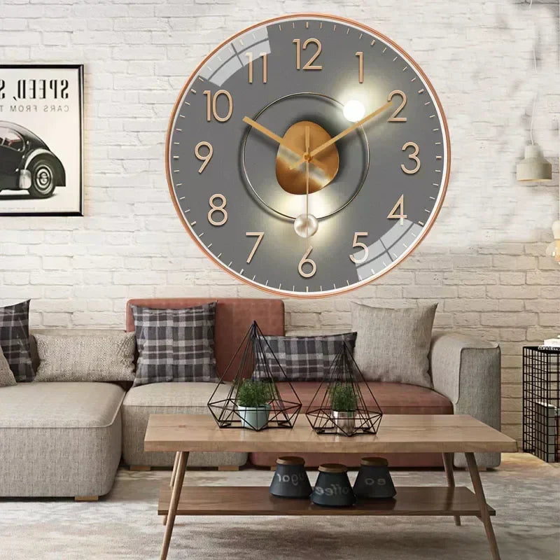 Elegant, Silent, and Perfect for Any Room Wall Clock – Silent Quartz Mechanism – Modern and Stylish Design That Fits Everywhere