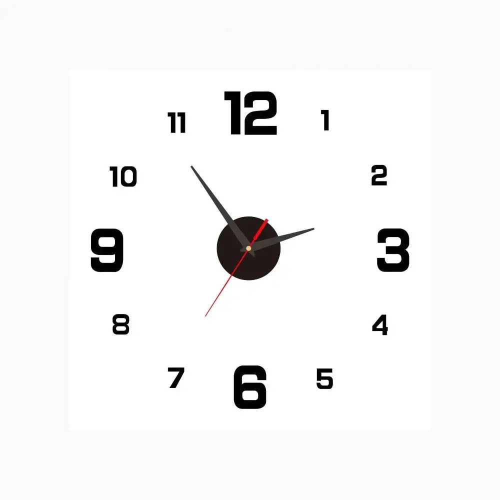 Elegant, Silent, and Perfect for Any Room Wall Clock – Silent Quartz Mechanism – Modern and Stylish Design That Fits Everywhere