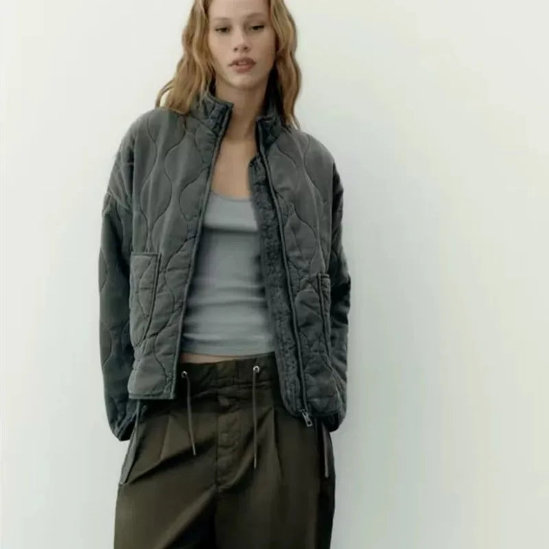Elegant Women's Jacket with Pocket Details in Multiple Colors