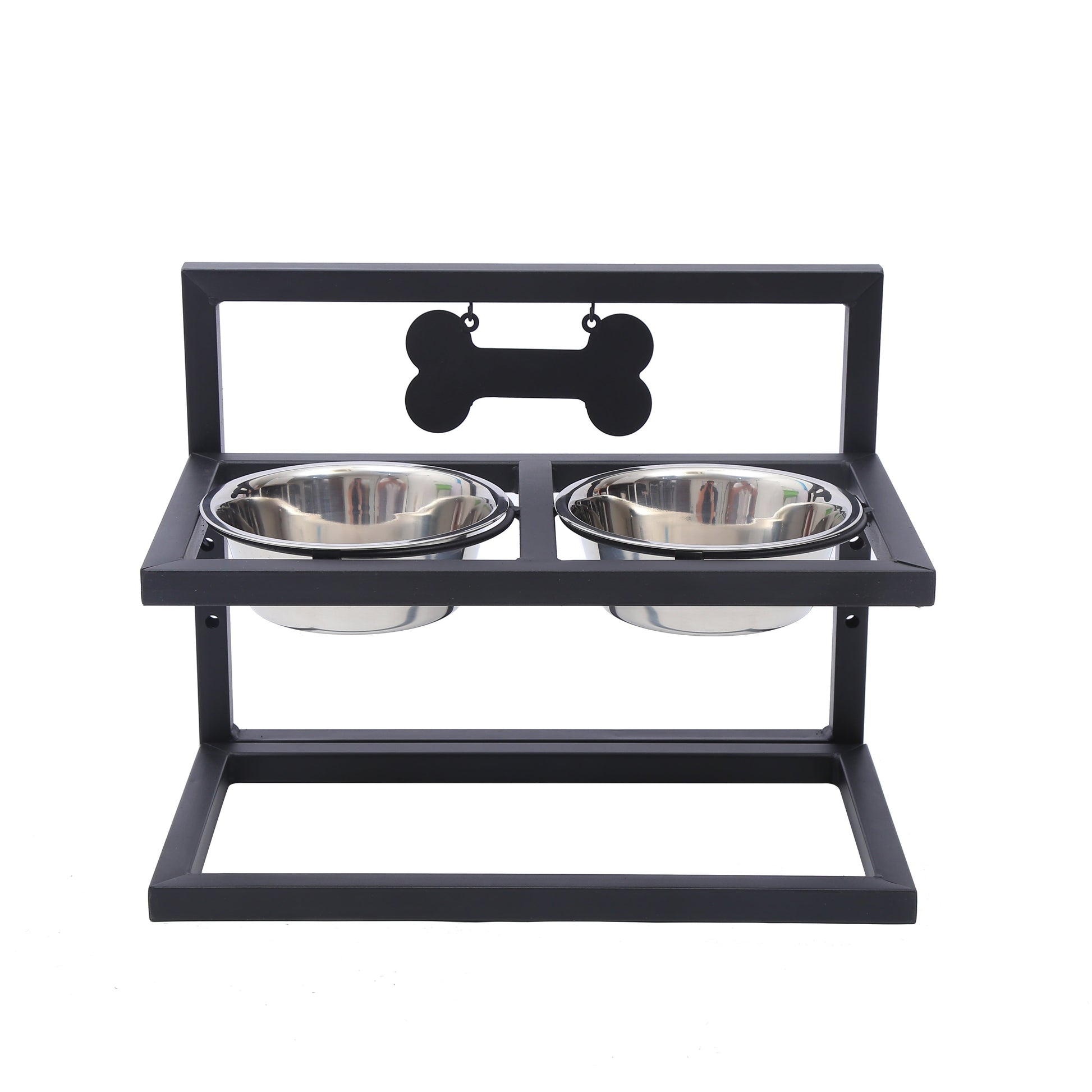 Elevated Dog Food Station - Stylish and Functional