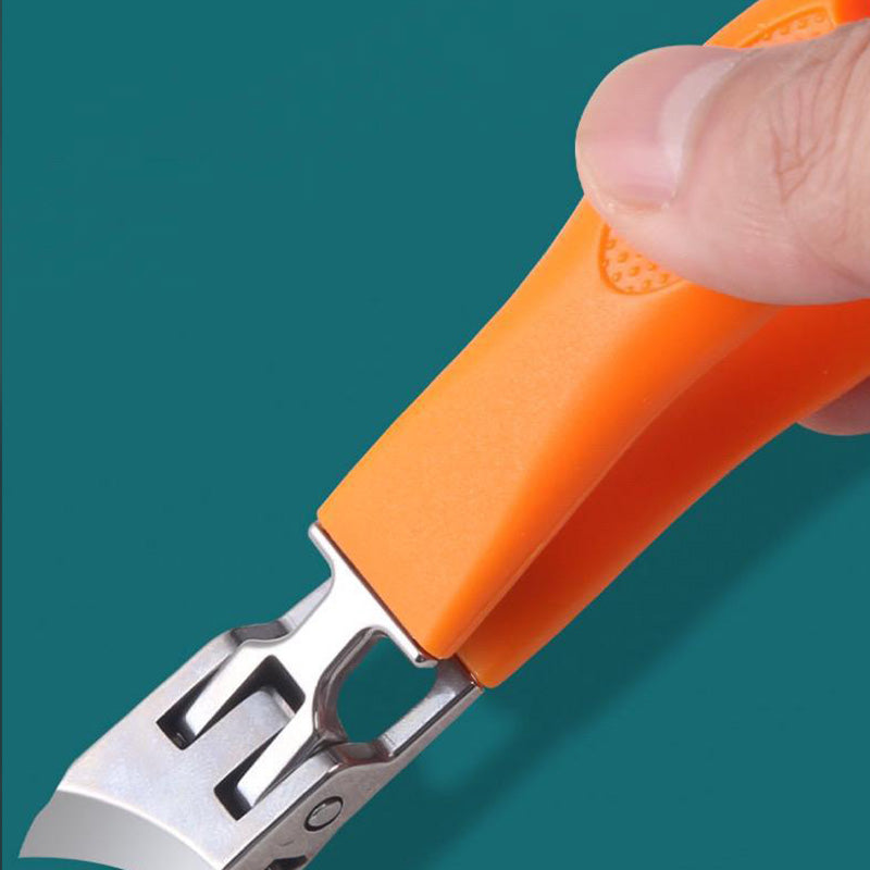 Ergonomic Nail Clipper with Non-Slip Handle – Ideal for Thick and Ingrown Nails