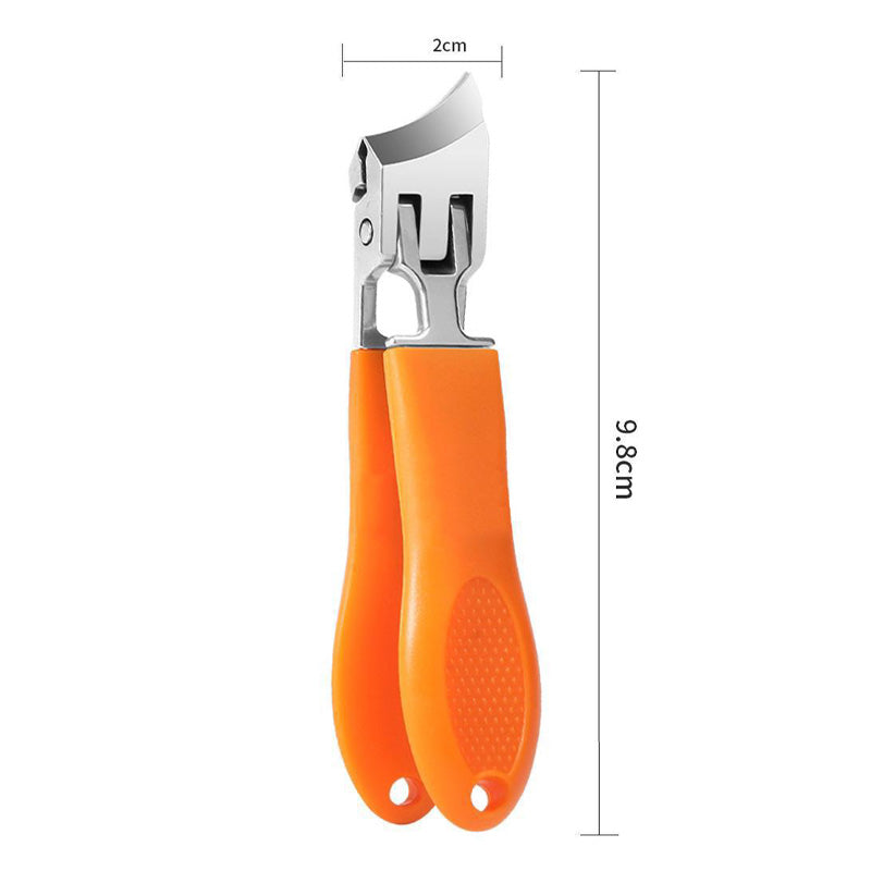 Ergonomic Nail Clipper with Non-Slip Handle – Ideal for Thick and Ingrown Nails