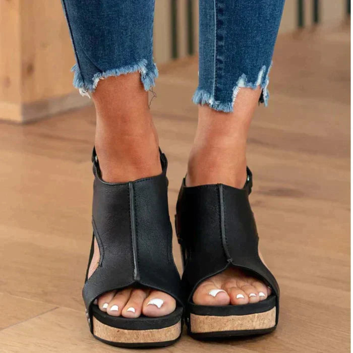 ESTHER Wedge Heels for Women – Comfortable and Stylish Summer Shoes