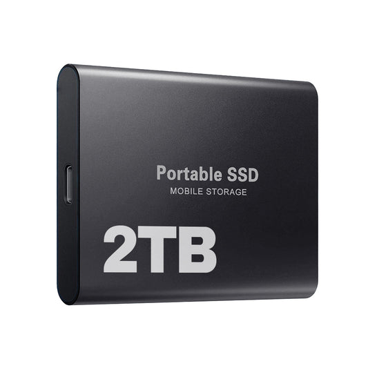 External SSD 2TB Fast Storage USB-C Portable Drive