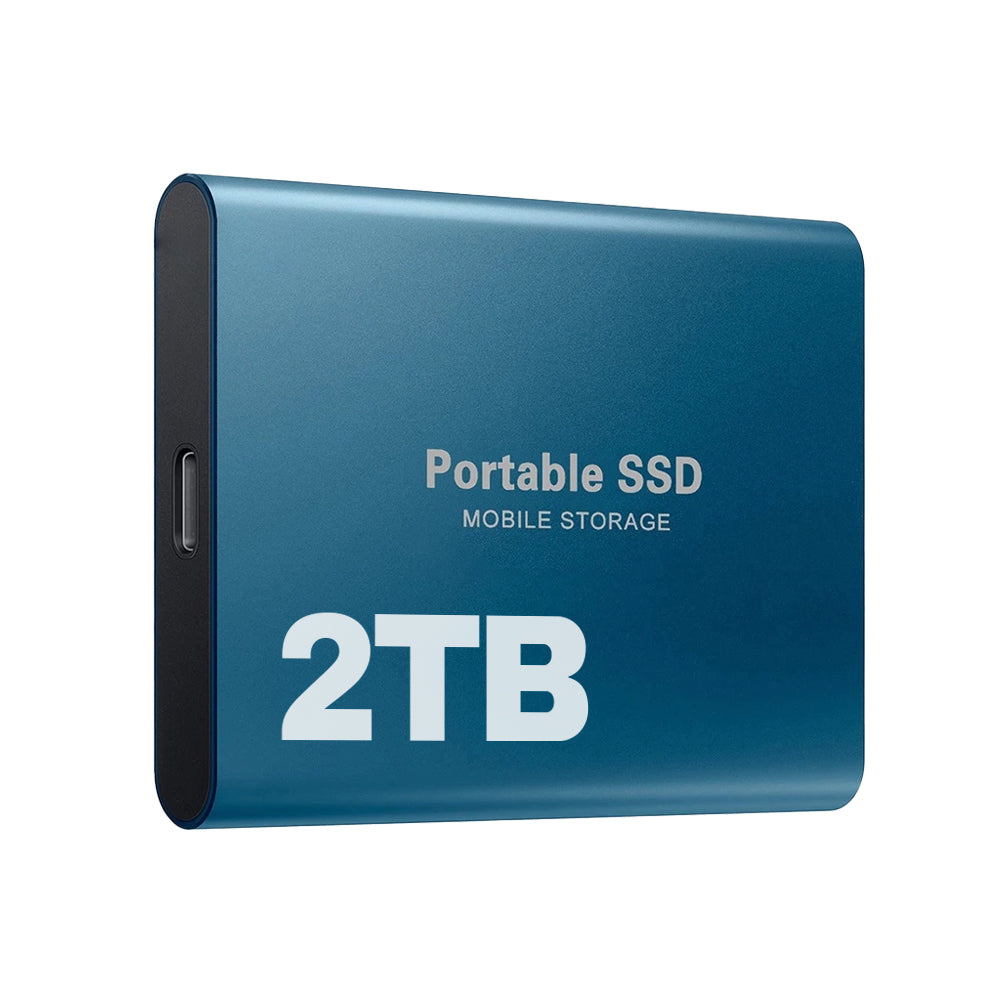 External SSD 2TB Fast Storage USB-C Portable Drive