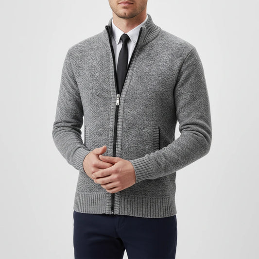 Men's Zip-Up Sweater
